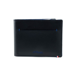 St Dupont Wallet Leather Black