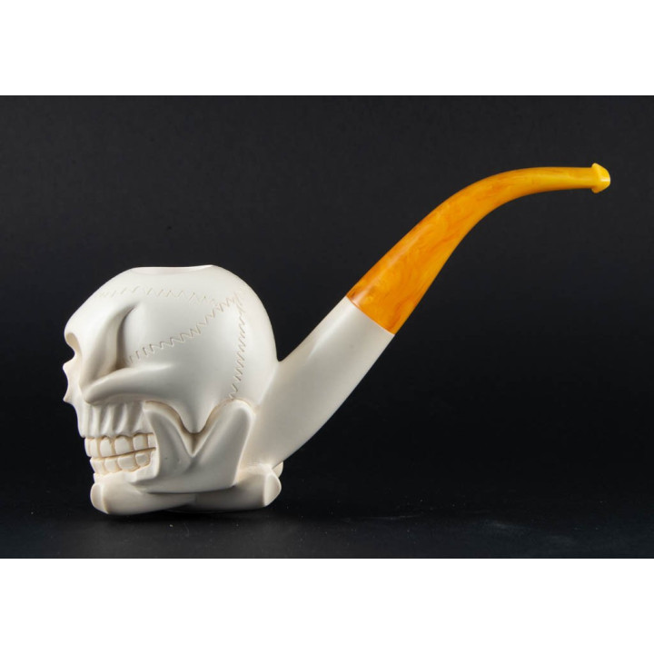 Pipe Meerschaum Skull