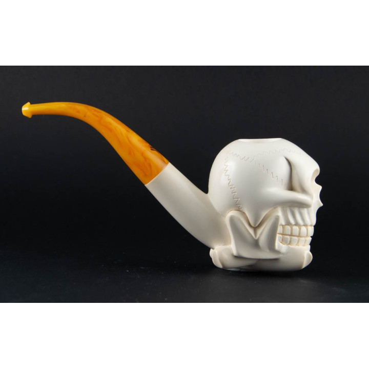 Pipe Meerschaum Skull