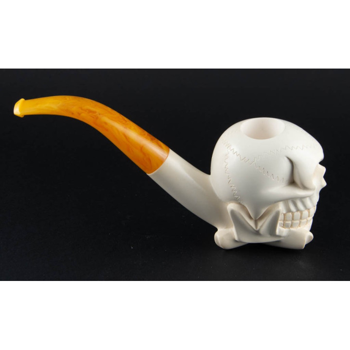 Pipe Meerschaum Skull
