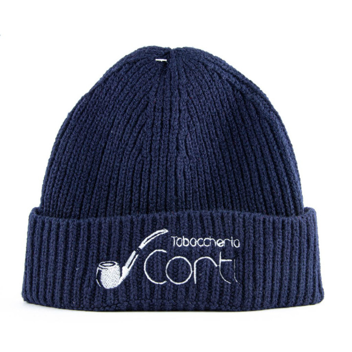 Man's Winter Cap - Tabaccheria Corti - Blue