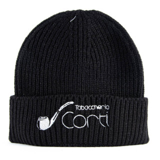 Man's Winter Cap - Tabaccheria Corti - Black