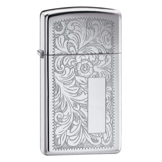 Veneziano Cromato Slim Zippo art 1652