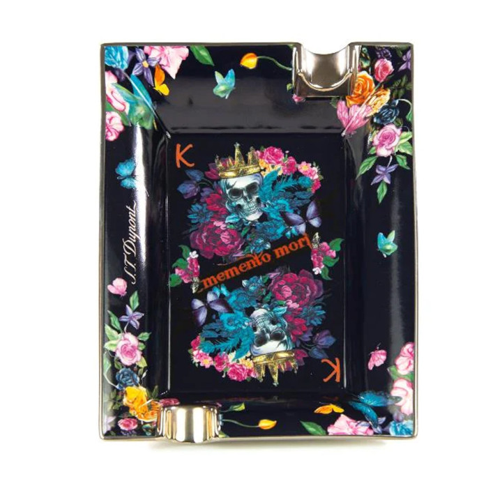 St Dupont Ashtray Skull & Flower 2022