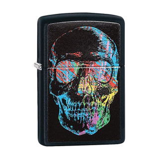 Lighter Zippo Skull Design