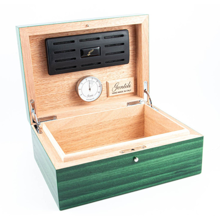 Gentili Humidor Cigars Bolivar Green