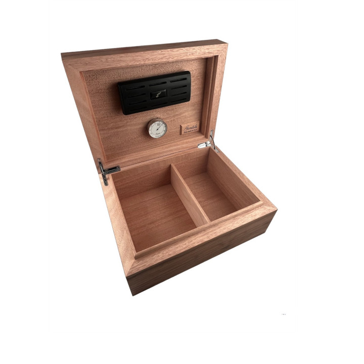 Gentili Umidificatore per Sigari Noce Chiaro