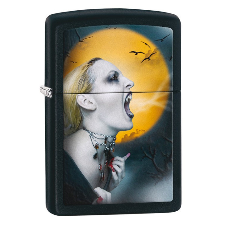 Lighter Zippo screaming vampire