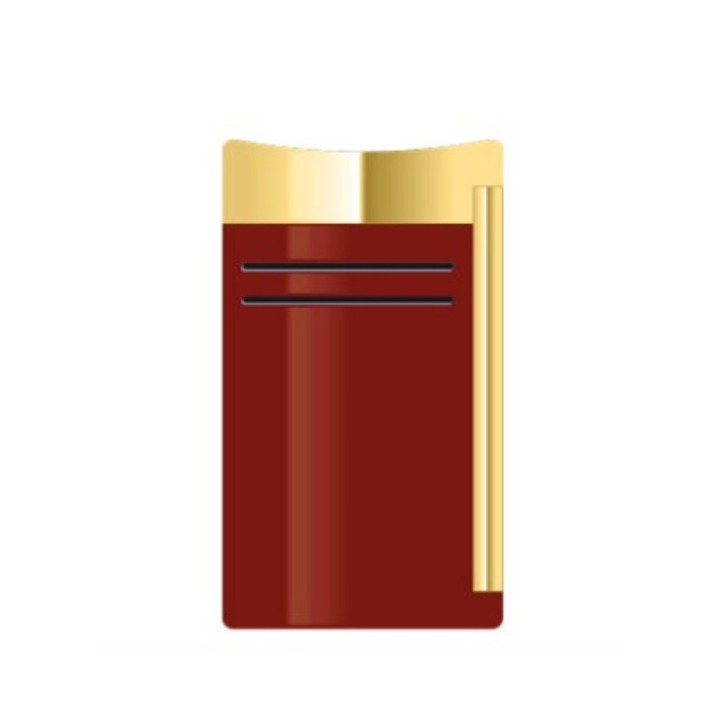 St Dupont Maxijet Burgundy Golden
