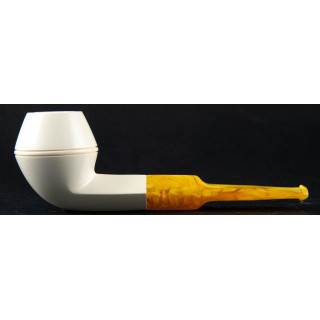 Pipa Meerschaum Bent Bulldog