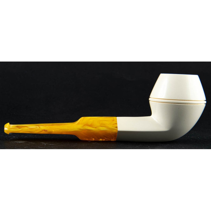 Pipa Meerschaum Bent Bulldog