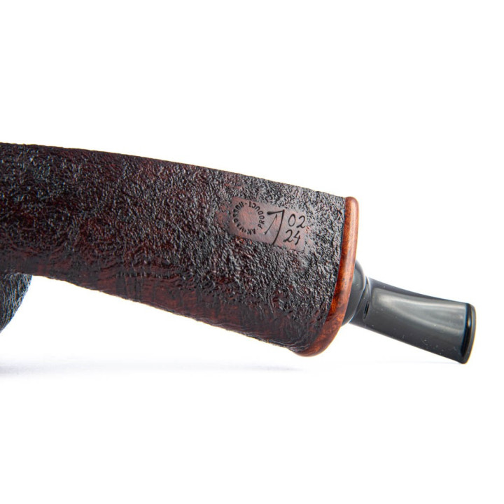 Pipe Nanna Ivarsson 0224 Sandblasted Mushroom