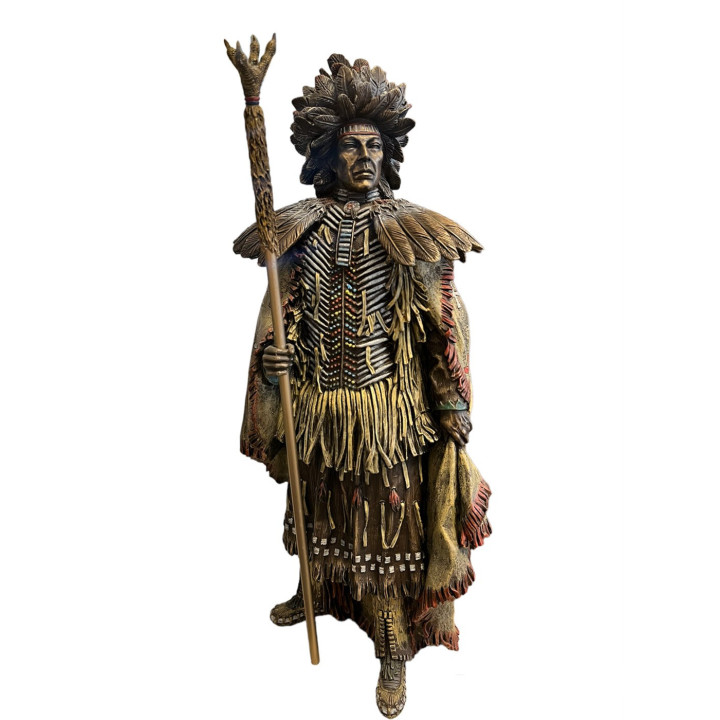 Statuette  Shaman Indian A