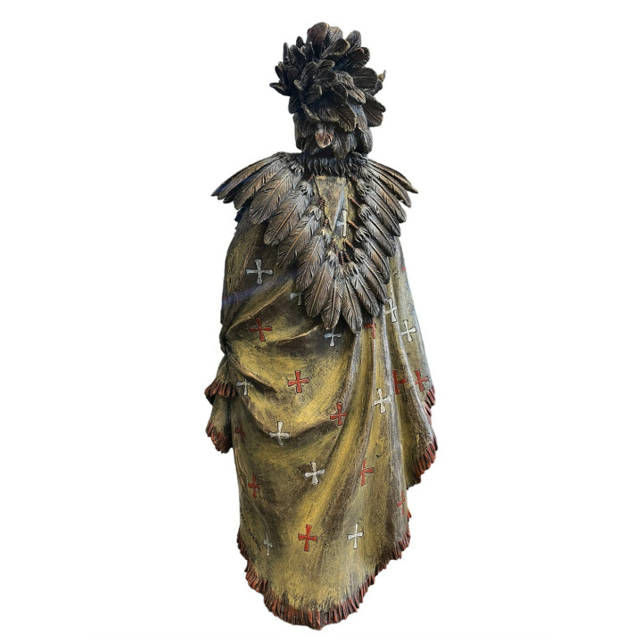 Statuetta Indiano Sciamano A