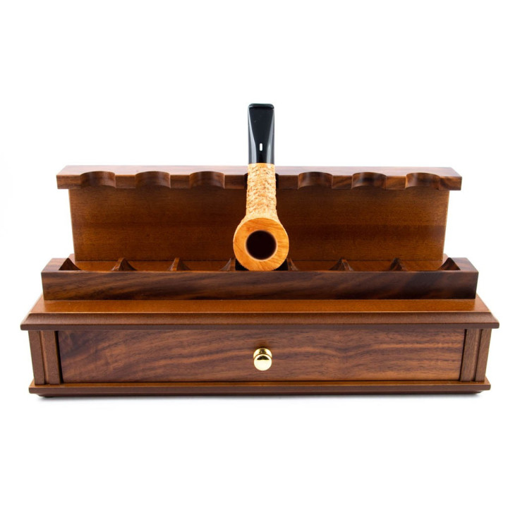 Lubinski Pipe Rack in Nut