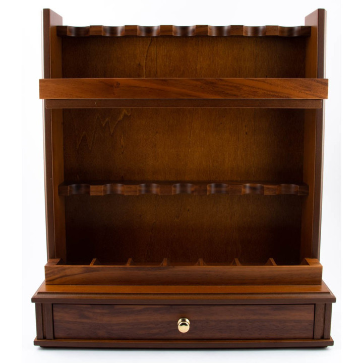 Lubinski Pipe Rack in Nut