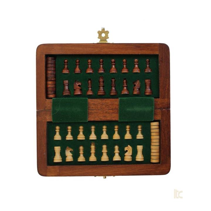 Set Magnetico - Scacchiera e Dama Pieghevole