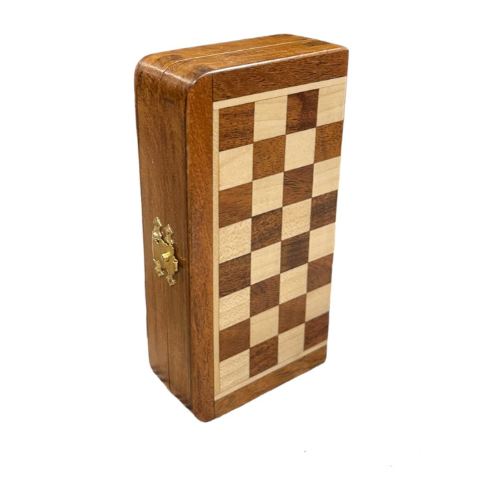 Magnetic Backgammon Chess Set and Checker Set