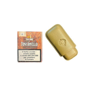 Cartujano - Luxury Leather  Case for 2 toscani