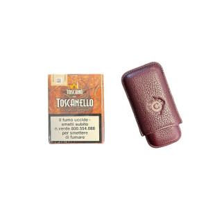 Cartujano - Luxury Leather  Case for 2 toscani