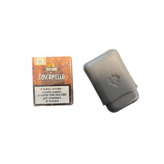 Cartujano - Luxury Leather  Case for 3 toscani