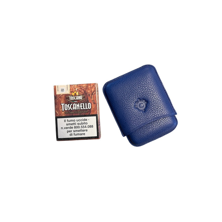 Cartujano - Luxury Leather  Case for 4 toscani