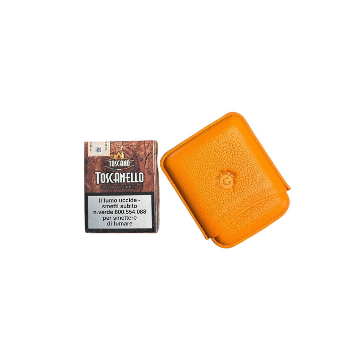 Cartujano - Luxury Leather  Case for 4 toscani