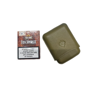 Cartujano - Luxury Leather  Case for 4 toscani
