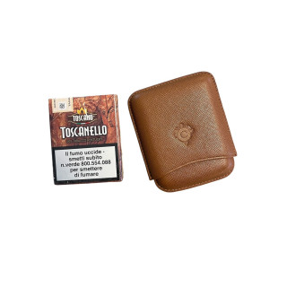 Cartujano - Luxury Leather  Case for 4 toscani