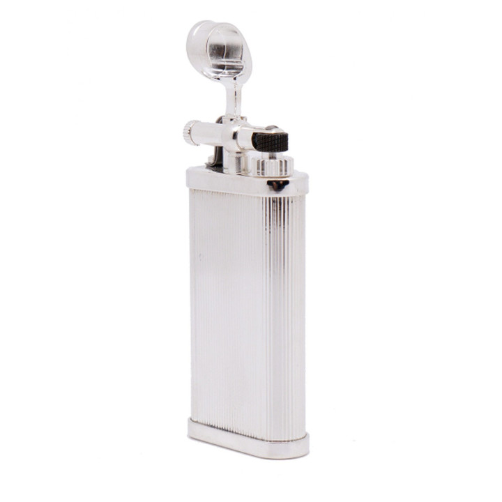 Dunhill Lighter Unique Silver - Pipe Flame