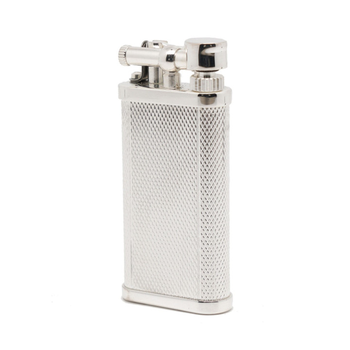 Dunhill Lighter Unique Barley Silver - Pipe Flame