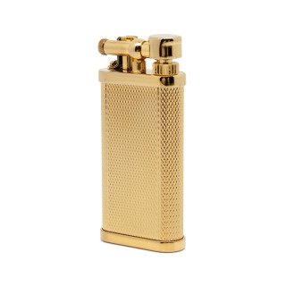 Dunhill Lighter Unique Barley Pl Gold - Pipe Flame