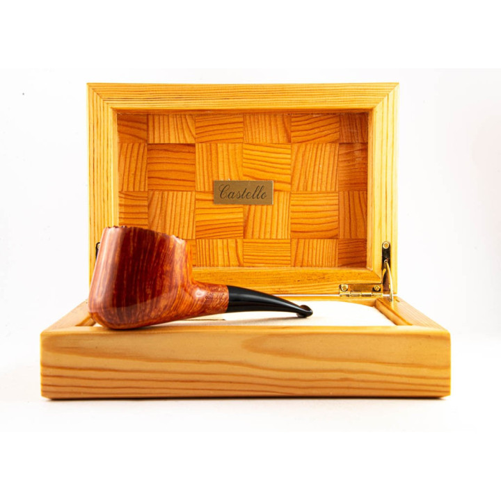 Pipe Castello - 1982 MASTERPIECE Shape 55 'Collection FIAMMATA' PEZZO UNICO