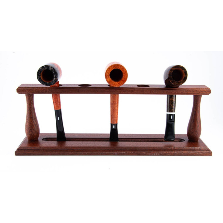Pipe Rest in Wood - Up side down