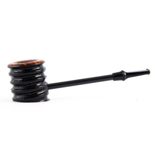 Eltang Basic Pipe Rusticated Black Pot Poker W Wind Cap