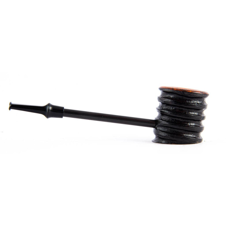 Eltang Basic Pipe Rusticata Pot Poker Nera