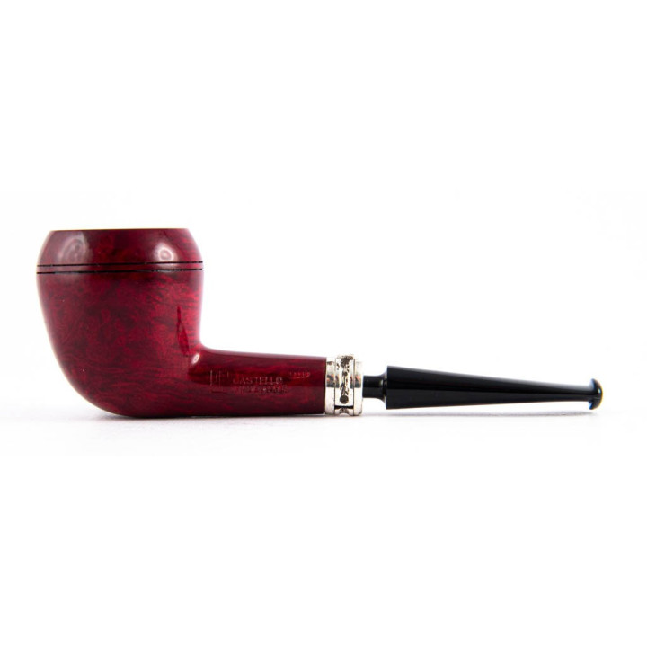 Pipa Castello - 'Trademark' KKKK Silver Stand
