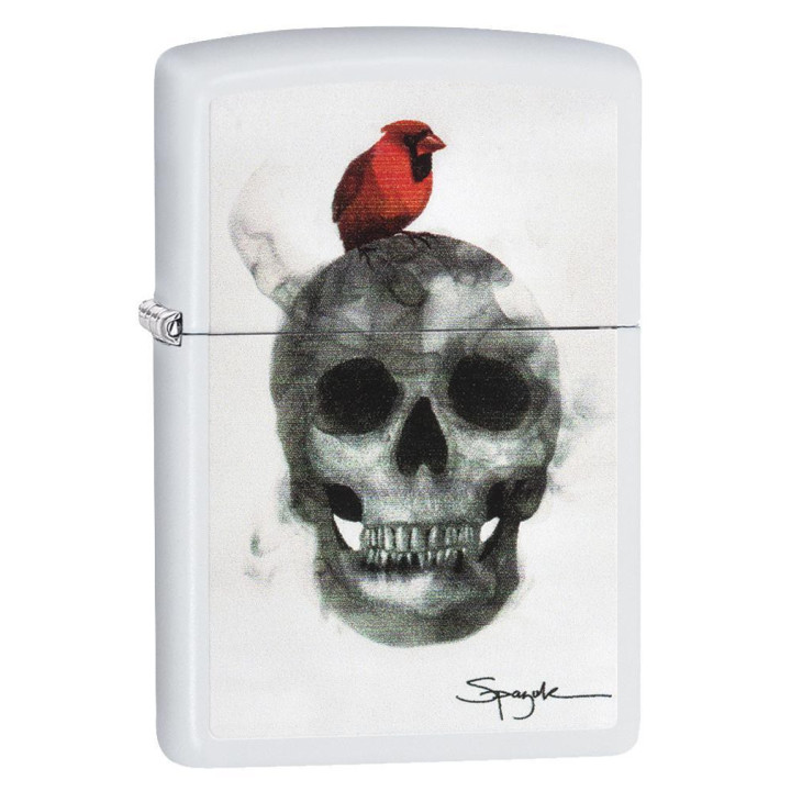 Accendino Zippo Skull Steven Spazuk
